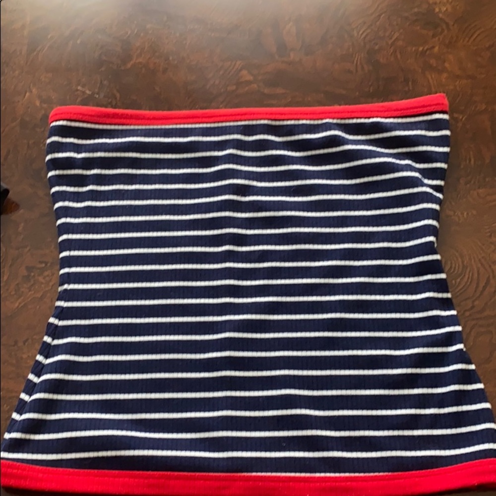 Stripe Tube Top (Crop Top)